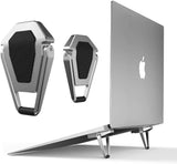 Adjustable Laptop Stand – Foldable Aluminum Alloy Cooling Stand with Portable Vertical Storage Design