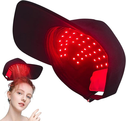 LED Hair Growth Cap – Infrared Red Light Scalp Therapy Device for Hair Care & Nourishment