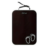 1pc Car Seat Kick Pad, Car Seat Back Protection Pad, Black Back Seat Kick Mat