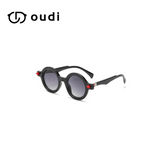 Round Frame Street Style Sunglasses – Full Frame Oval Sun Visor Shades