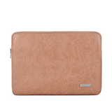 PU Leather Laptop Sleeve 11–15 Inch – Shockproof & Wear-Resistant Zipper Case