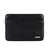 Shockproof PU Laptop Sleeve – Slim Black Case for 13" & 15" Apple & More
