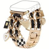 Women's Multi-Specification Love Watch Strap – Compatible with Apple Watch