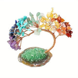 1 pc. 7 Chakra Tree Buddha Statue - Money Tree for Wealth & Luck