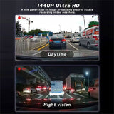 Dual Lens 1080P Dash Cam – Wide-Angle