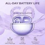Bluetooth Ear Clip Headset – Open-Ear Wireless Earbuds with Long Battery Life for Gaming & Sports