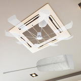 Central Air Conditioner Vent Deflector, Wind Baffle Anti Condensation Outlet Air Baffle for Hall