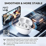 Bluetooth Ear Clip Headset – Open-Ear Wireless Earbuds with Long Battery Life for Gaming & Sports