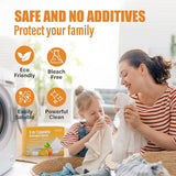 Ultra-Concentrated Laundry Detergent Tablets – Deep Cleaning, Long-Lasting Citrus Fragrance & Powerful Stain Removal