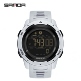 Sanda Multifunction Sports Digital Watch – Unisex Waterproof Pedometer & Calorie