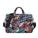 Tropical Leaf Waterproof Laptop Sleeve – Fits 13" to 15" Laptops, Shock-Resistant