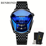 BINBOND 01 Mode - Fashion Sport Quartz Chronograph Watch