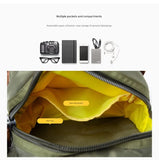 Volunteer Men’s Outdoor Chest & Shoulder Bag – Oxford Cloth Crossbody Bag