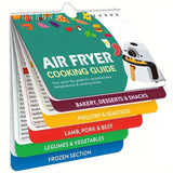 1pc Air Fryer Cheat Sheet Magnet - Cooking Times Chart & Guide