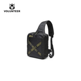 Volunteer Men’s Sports Chest Bag – Oxford Cloth Shoulder Messenger Bag
