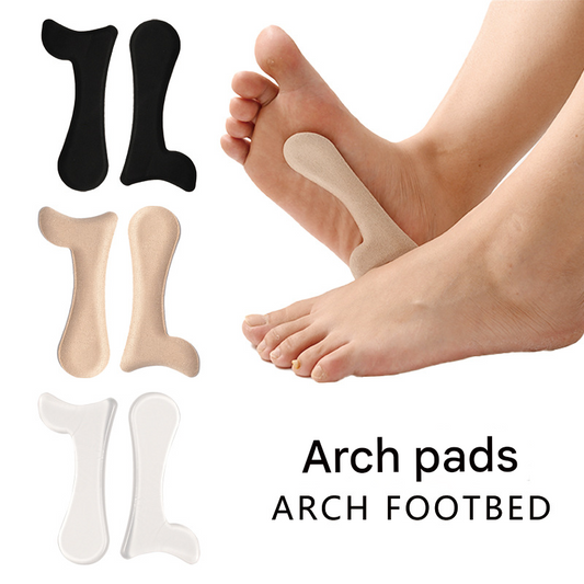 Gel Arch Support Insoles – Self-Adhesive Shock-Absorbing Pads for High Heels