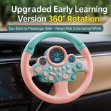 Interactive Baby Steering Wheel Toy with Lights & Sounds – Educational Car Simulator