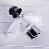 Manual Vegetable Chopper – Multi-Function Garlic Press & Slicer with Stainless Steel Blades