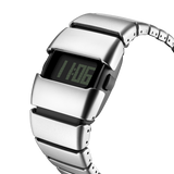 Men’s Digital Quartz Watch – Waterproof Y2K Square Face Fashion Watch with Alloy Strap