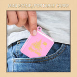 3D Folding Castle Pop-up Keychain – Mini Decompression Toy for Teens