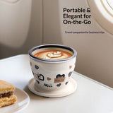 Portable Silicone Folding Cup – Collapsible Travel Water Cup for Camping & Kitchen Use