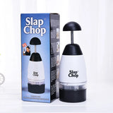 Manual Vegetable Chopper – Multi-Function Garlic Press & Slicer with Stainless Steel Blades
