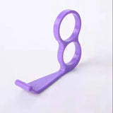 Universal Lazy Phone Ring Stand – Portable Anti-Drop ABS Holder for Desk