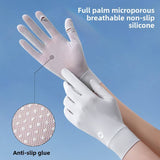 UV Protection Gloves – UPF50+ Ice Silk Sun Gloves for Driving & Cycling