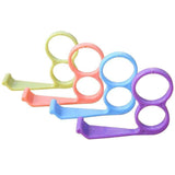 Universal Lazy Phone Ring Stand – Portable Anti-Drop ABS Holder for Desk