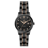 SK Women’s Quartz Business Watch – Elegant Calendar Dial, Waterproof Stainless Steel Strap