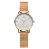 SK Luxury Women’s Quartz Watch – Fashion Wristwatch with Leather or Mesh Strap