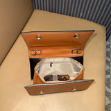 Color Block Crossbody Bag for Women – Trendy PU Shoulder Handbag with Wide Strap