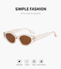 Color-Match Cat Eye Sunglasses for Women – Trendy Small Frame Fashion Shades
