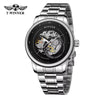 T-Winner Victor Automatic Skeleton Watch – Fashion Mechanical Men’s Business Timepiece