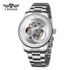 T-Winner Victor Automatic Skeleton Watch – Fashion Mechanical Men’s Business Timepiece