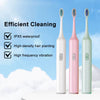 Weston Rechargeable Electric Toothbrush for Adults – Soft Bristles, Family Set, Deep Clean Care