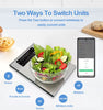 Smart Digital Kitchen Scale with App Connectivity | Precision Food & Nutrition Tracking