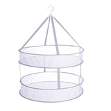 Household Clothes Drying Basket Clothes Drying Net Bag Underwear Socks Deformation-resistant Drying Artifact Balcony Foldable Storage Clothes Drying