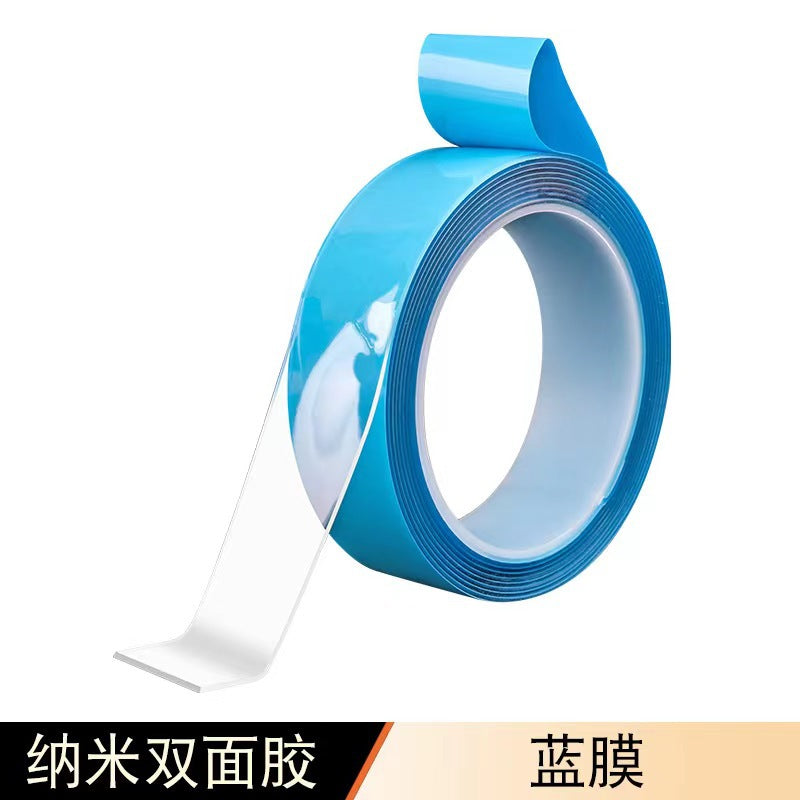 Nano adhesive tape transparent non-marking high viscosity strong fixed nail-free adhesive office household car Nano double-sided adhesive