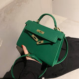 Cross-Border High-Quality Kelly Bag for Women 2025 New Classic Fashion Satchel Shoulder Bag Commuter Export Crossbody Bag