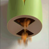 Corn Snack Dispenser Storage Box – Modern PVC Snack Container for Kitchen