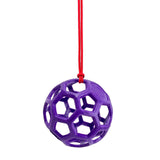 Plaid Silicone Horse Feeding Ball – Colorful Hay Dispenser