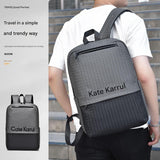 Catei Karrui Large Travel Messenger Backpack – Multi-Functional School & Laptop Bag