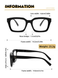 Trendy Dopamine Anti-Blue Light Glasses for Women & Men | Fashion Eyewear Frame