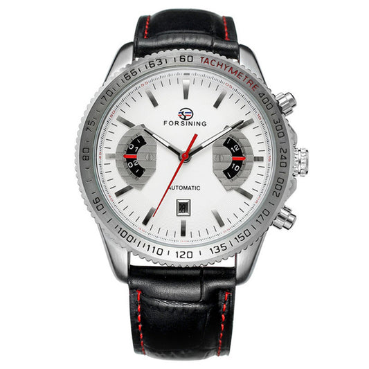 Men's Mechanical Tourbillon Watch – Month & Moon Phase Display