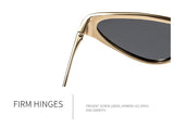 Trendy Metal Frame Women’s Sunglasses – UV Protection Fashion Shades for Everyday Style
