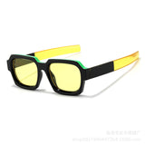 Fashion classic colorful fashion party Sun cross-border foreign trade trend street shot versatile retro sunglasses cool glasses