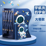 Telescopic Desktop Book Stand – Adjustable Plastic Bookshelf