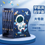 Telescopic Desktop Book Stand – Adjustable Plastic Bookshelf