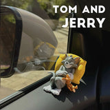 Tom and Jerry Car Dashboard Ornament – Cute Resin Toy Doll for Car's Interior Decor